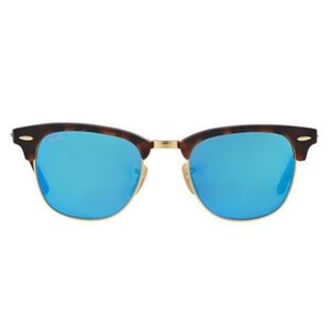 Ray-Ban Accessories - Ray-Ban Clubmaster Mirrored sunglasses Blue lends Ray-Ban Accessories - Ray-Ban Clubmaster Mirrored sunglasses Blue lends